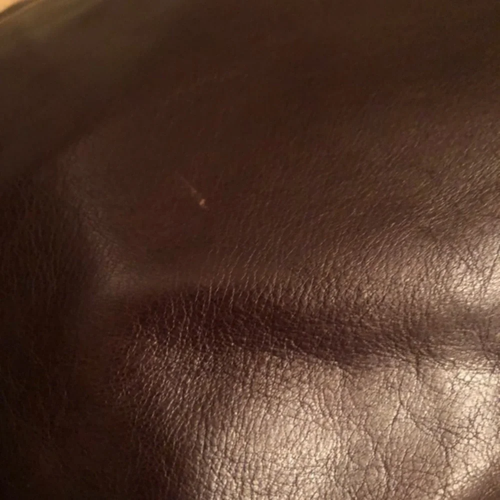 Coach brown leather men’s briefcase laptop travel business bag